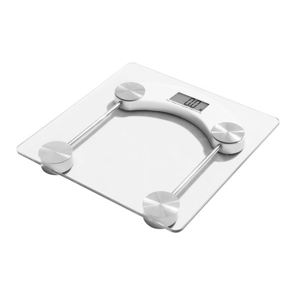 CASA - Electronic Bathroom Body Weight Glass Scale - Square Edge