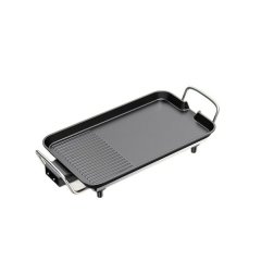 Extra-Large 1500W Electric Grill Pan 28×48cm with Non-Stick Coating