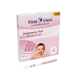 FirstView - 5 Pregnancy (HCG) Urine Test Strips Kit