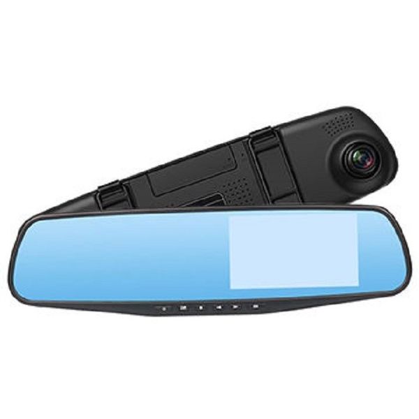 Rearview Mirror Dual Channel DVR Camera Recorder Dash Cam