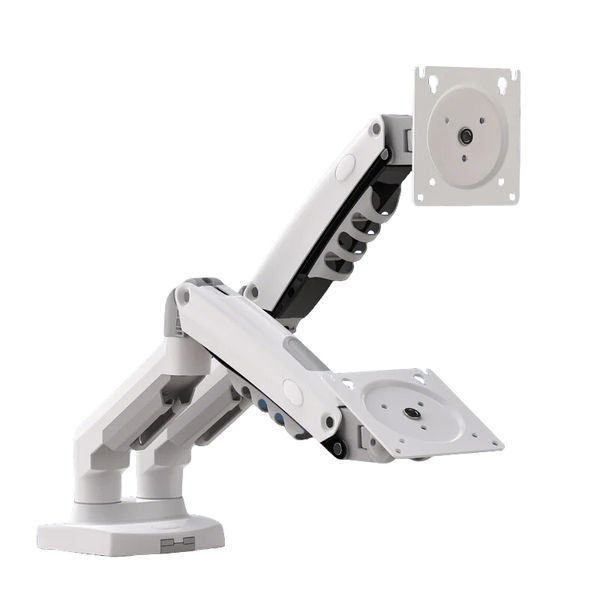Dual Monitor Stand for 17-27 inch Screens, Adjustable Arm, 9kg Capacity