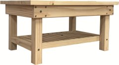 Raw Pine 1.2x0.6x0.45 Coffee Table