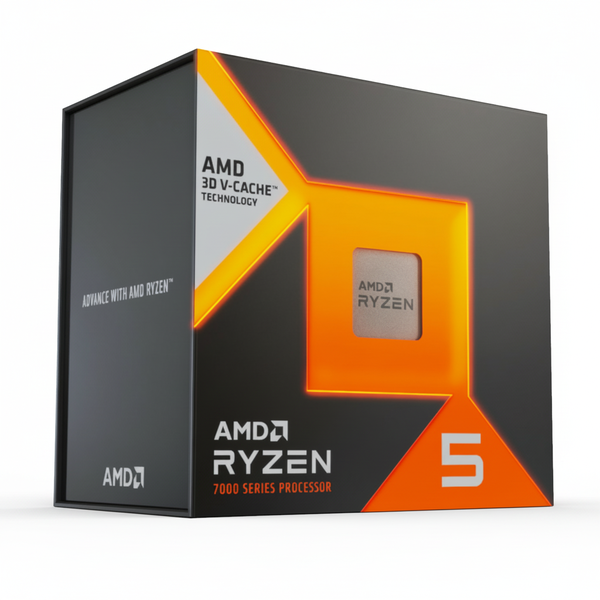 AMD Ryzen 5 7500X3D 6-Core 4.0GHz AM5 CPU for Gaming &amp; Productivity