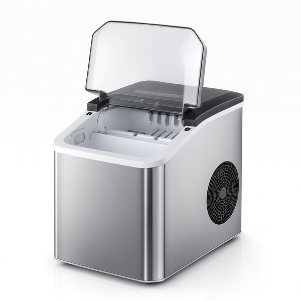 Ice Maker Machine - Portable, with Scoop, Fast Ice