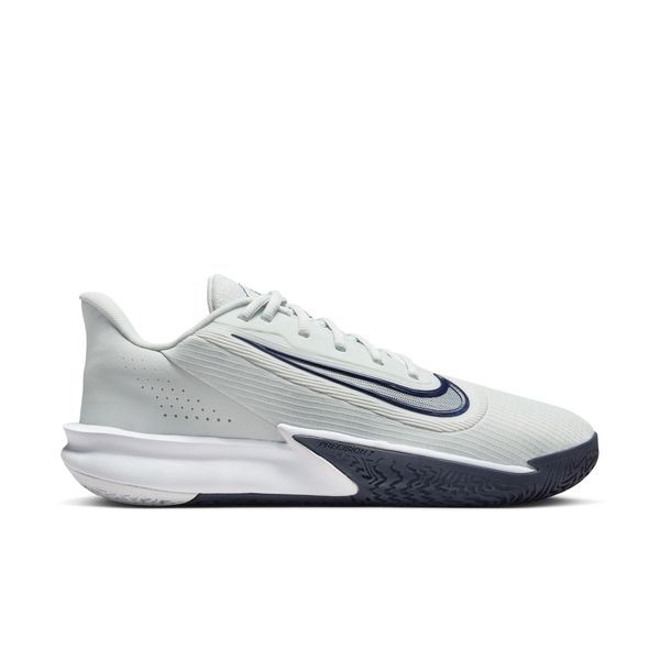 Nike Men's Precision VII Basketball Shoes - Photon Dust/Midnight Navy/White