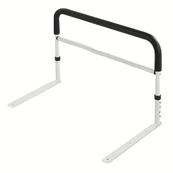 Health Safety Elderly Adjustable Bedside Support Assist Rail Handrail - 61cm