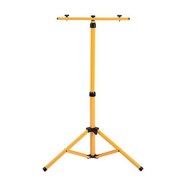Portable Telescopic Flood Light Stand - Adjustable Heavy-Duty Tripod Mount