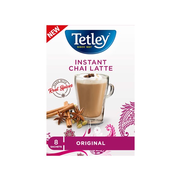 Tetley Original Instant Chai Latte 8 x 22g