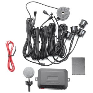 Car Parking Sensor Parktronic 4 Sensors 22 Mm With Buzzer System