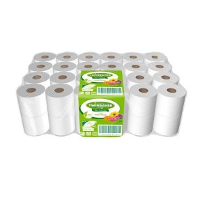 Twinsaver - Toilet paper - 100% Recycled Fibre Biodegradable (48 x Rolls)