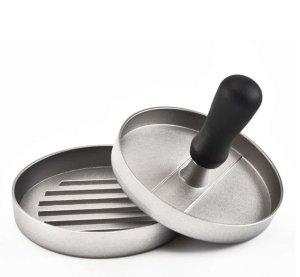 Non-Stick Grilled Marked Burger Press