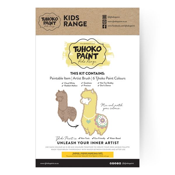 Tjhoko Paint - Kiddies Range - Llama