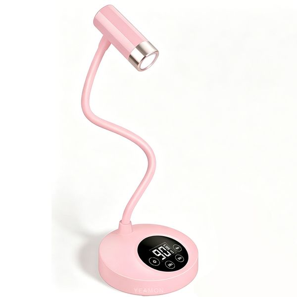 UV LED Nail Lamp,Rechargeable 12W Quick-Dry Gel Nail Light with Auto Sensor