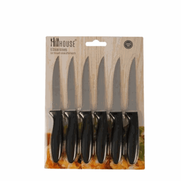 Hillhouse Steak Knife Set 6 Piece