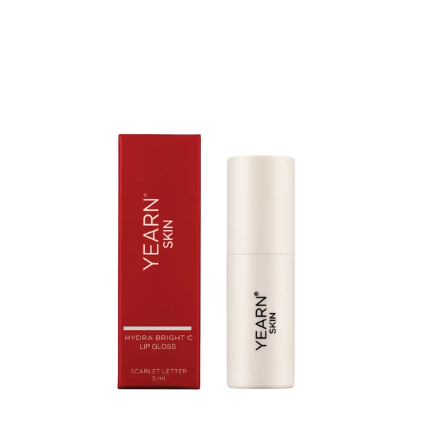 Yearn Skin Hydra Bright Vitamin C Lip Gloss in Colour Scarlet Letter