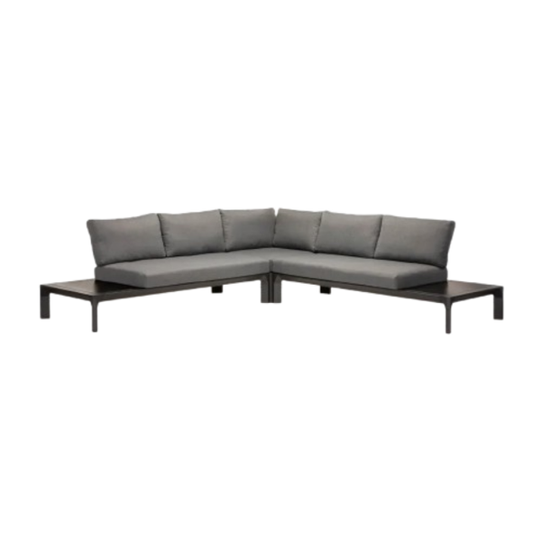 Outdoor Corner Lounge Unit for Patio and Garden