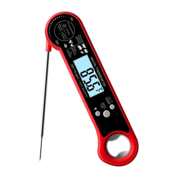 Folding Kitchen Food Thermometer Electronic Digital Display