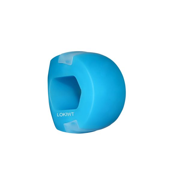 LOKIWT - Jawline Exerciser for Jaw, Face and Neck Exercise - Blue