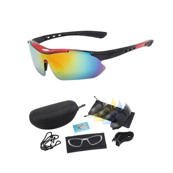Polarized Sunglasses, Shatterproof Lenses, Full Dustproof Protection
