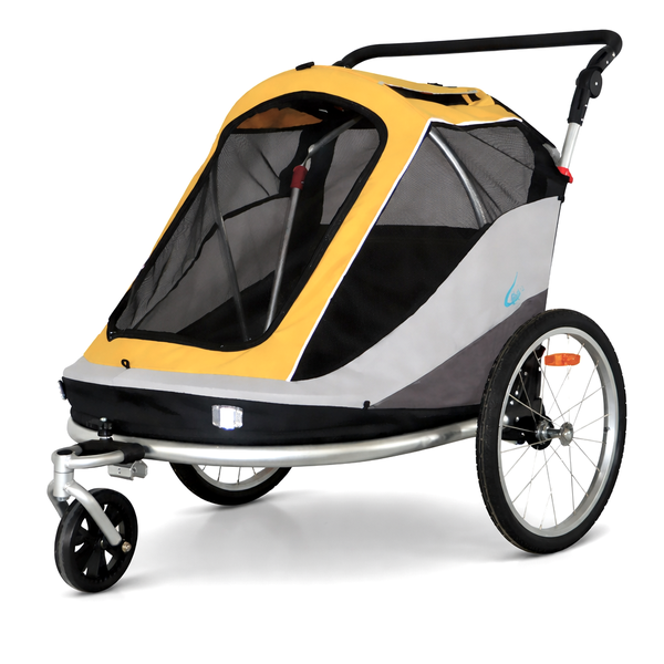 Pet Stroller - Convenient Simple Cat/Dog Foldable Lightweight Material