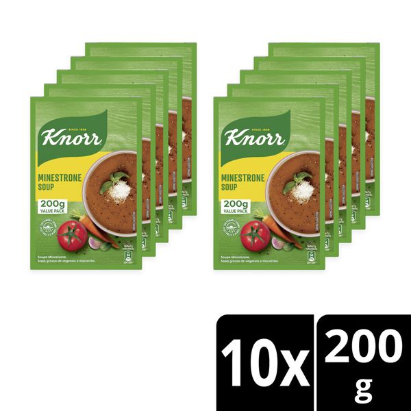 Knorr Minestrone Thickening Soup 10x200g
