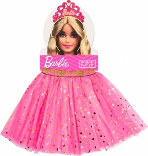 Official Licensed by MATTEL BARBIE Kids Dress Up Set with Tutu Alice Band