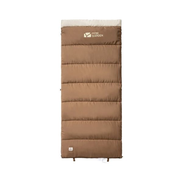 Mobi Garden Brushed Cotton Sleeping Bag - 4-Season Lightweight Camping Bed