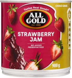 All Gold - Strawberry Jam 6x900g