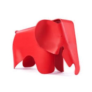 Patio Style - Eames Replica Elephant Kids Chair - Red