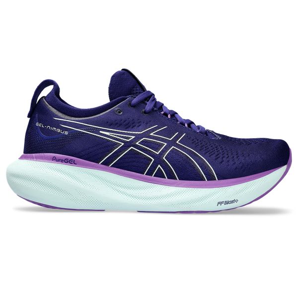 ASICS Women's GEL-NIMBUS 25 Road Running Shoes - Blue Soothing Sea