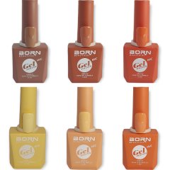 BB UV/LED Gel Nail Polish - Sunrise - 6 Piece - Nails by Nicole