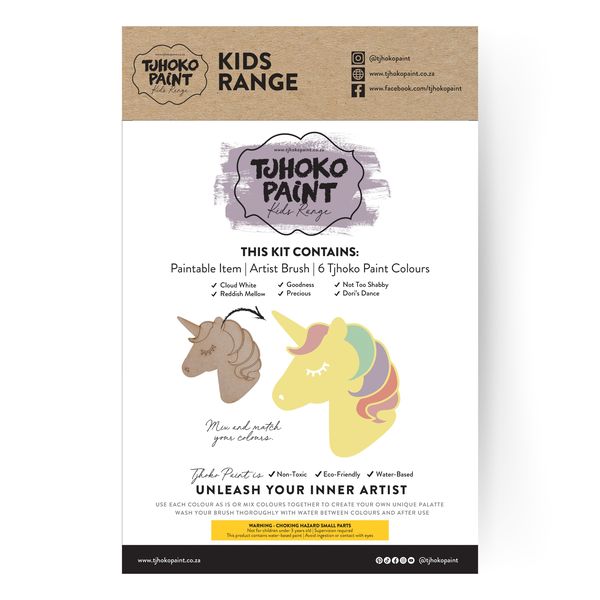 Tjhoko Paint - Kiddies Range - Unicorn