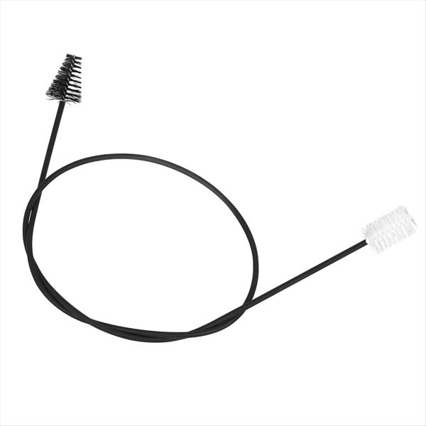 Saxophone Bent Neck Inner Cavity Double-Ended Nylon Cleaning Brush