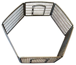 Grey Dog playpen WITH extension kit [Plastic] (130 x 130 x 60cm)