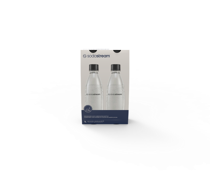 Sodastream Fuse Twin Pack Water Bottles Black