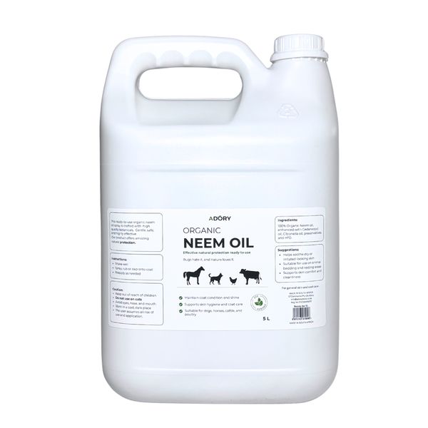 Organic Neem Oil Ready to Use 5L