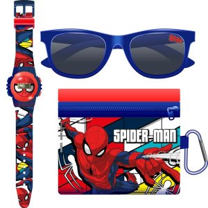 SPIDER-MAN By Marvel Offical Licensed Watch, Sunnies &amp; Coin Pouch