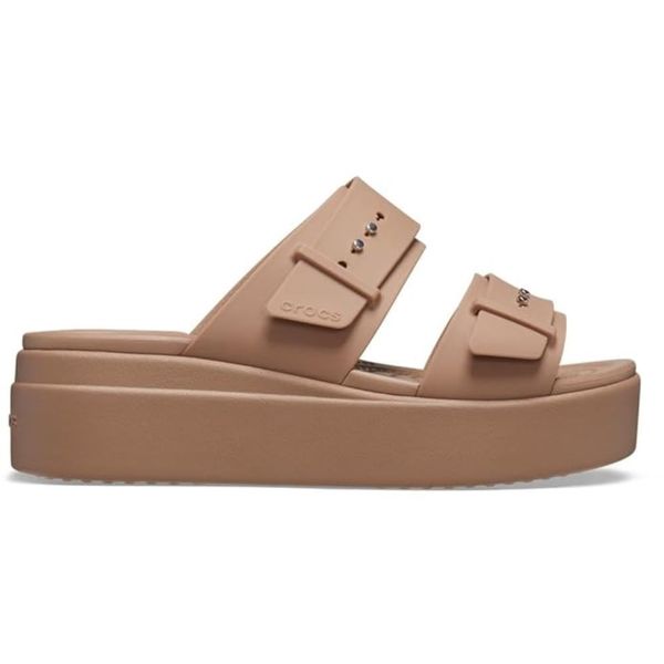 Crocs Women's Brooklyn Buckle LowWdg W (Size: W UK3)