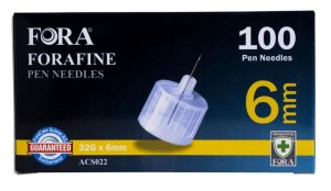 Forafine Pen Needles 32Gx6mm 100pcs