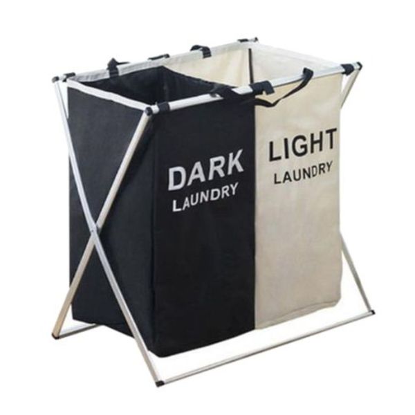 Laundry Basket with Sections
