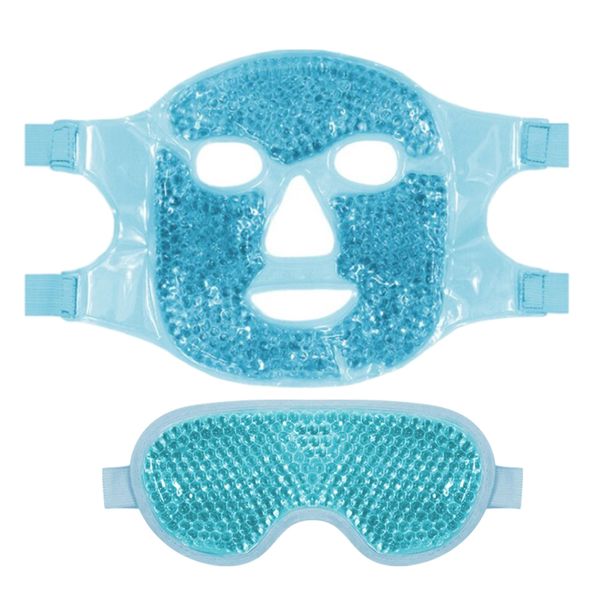 Beauty Health Migraine Relief Anti Aging Cooling Eye Mask Set of 2 (24cm)