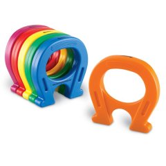 Learning Resources Primary Science 5 Inch Mighty Magnets (Set Of 6)
