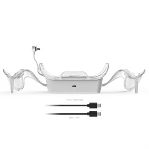 Vr Headset Charging Stand with 2 Rechargeable Batteries