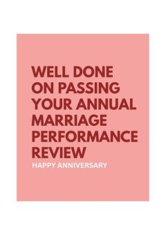 Funny Annivarsary Card