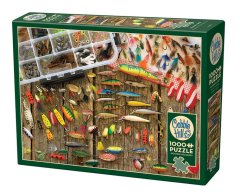 Cobble Hill Fishing Lures 1000 Piece Puzzle