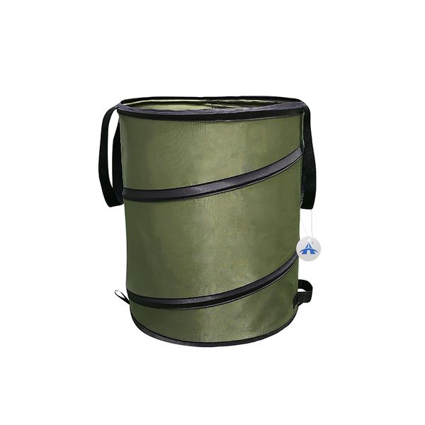 ALANES 10 Gallon Collapsible Pop-Up Recycle Bin Reusable Garden Waste Bag