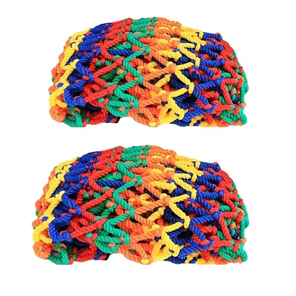Garden Indoor and Outdoor Colourful Nylon Plant Support/Safety Net 2 Pieces (2m)