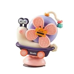 Windmill Snail Spinning Toy for Toddlers-Purple