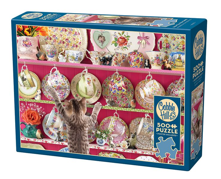Cobble Hill High Tea High Jinks 500 Piece Puzzle
