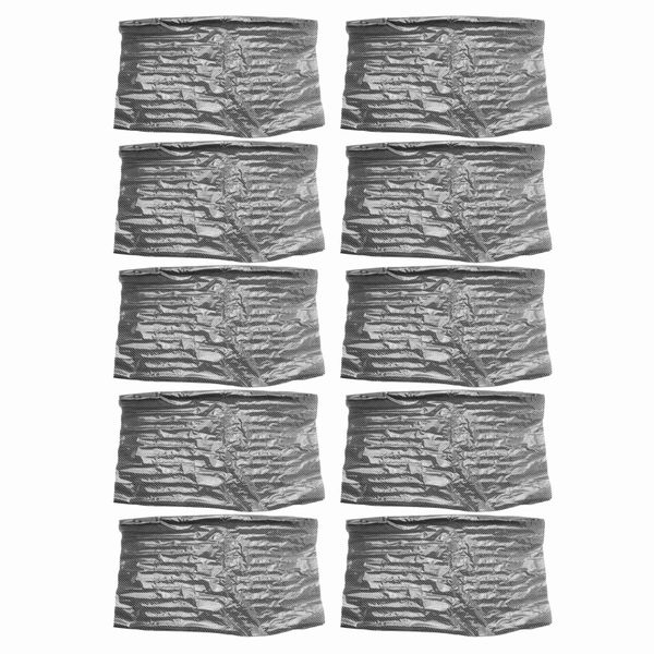 10Pcs 0 5X2M Black Carbon Fiber Print Water Transfer Hydro Film
